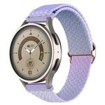 20mm Universal Weave Gradient Color Watch Band(Purple Blue)