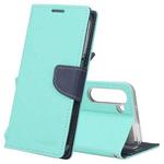 For Samsung Galaxy S23+ 5G GOOSPERY FANCY DIARY Cross Texture Leather Phone Case(Mint Green)