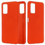 For Huawei Honor 30S Solid Color Liquid Silicone Dropproof Full Coverage Protective Case(Red)