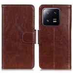 For Xiaomi 13 Pro Nappa Texture Leather Phone Case(Brown)