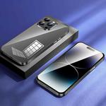 For iPhone 13 Pro Colorful Stainless Steel Phone Case(Graphite Grey)