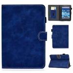 For Amazon Kindle Youth Version 2022 Cowhide Texture Smart Leather Tablet Case(Blue)
