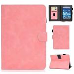 For Amazon Kindle Youth Version 2022 Cowhide Texture Smart Leather Tablet Case(Rose Gold)