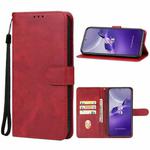 For Samsung Galaxy A24 5G Leather Phone Case(Red)