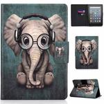 For Amazon Kindle Youth Version 2022 Voltage Colored Drawing Smart Leather Tablet Case(Elephant)