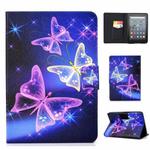 For Amazon Kindle Youth Version 2022 Voltage Colored Drawing Smart Leather Tablet Case(Starry Sky Butterfly)