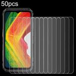 For Ulefone Power Armor 19 50pcs 0.26mm 9H 2.5D Tempered Glass Film