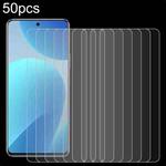For Wiko 5G 50pcs 0.26mm 9H 2.5D Tempered Glass Film