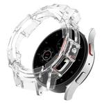 For Samsung Galaxy Watch5 44mm Armor Hollow Protective Watch Case(Transparent)