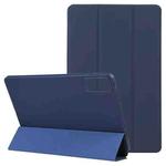 For Xiaomi Redmi Pad 10.61 2022 Three-fold Holder Flip Tablet Leather Case(Dark Blue)