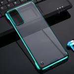 For Galaxy S20 SULADA Borderless Drop-proof Vacuum Plating PC Case(Green)
