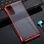 For Galaxy S20 SULADA Borderless Drop-proof Vacuum Plating PC Case(Red)
