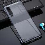 For Huawei P30 SULADA Borderless Drop-proof Vacuum Plating PC Case(Black)