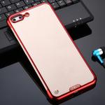 For iPhone 7 Plus / 8 Plus SULADA Borderless Drop-proof Vacuum Plating PC Case(Red)