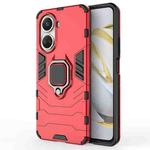 For Huawei nova 10 SE 4G Magnetic Ring Holder PC + TPU Phone Case(Red)