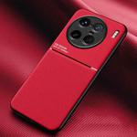 For vivo X90 Pro+ Classic Tilt Magnetic Phone Case(Red)