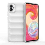 For Samsung Galaxy A04e 4G Magic Shield TPU + Flannel Phone Case(White)