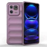 For Xiaomi 13 Pro 5G Magic Shield TPU + Flannel Phone Case(Purple)
