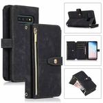 For Samsung Galaxy S10e Dream 9-Card Wallet Zipper Bag Leather Phone Case(Black)