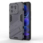 For Xiaomi 13 Pro Punk Armor 2 in 1 PC + TPU Phone Case(Grey)