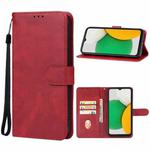 For Samsung Galaxy A04 Core Leather Phone Case(Red)
