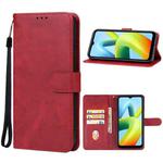 For Xiaomi Poco C50 Leather Phone Case(Red)