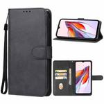 For Xiaomi Redmi 12C Leather Phone Case(Black)