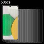For Samsung Galaxy A04 Core 50pcs 0.26mm 9H 2.5D Tempered Glass Film