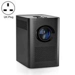 S30 Android System HD Portable WiFi Mobile Projector, Plug Type:UK Plug(Black)