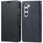 For Samsung Galaxy S23 5G GOOSPERY BLUE MOON Crazy Horse Texture Leather Phone Case(Navy Blue)