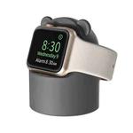 For Apple Watch Smart Watch Silicone Charging Holder without Charger(Grey)
