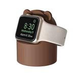 For Apple Watch Smart Watch Silicone Charging Holder without Charger(Brown)