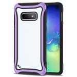 For Galaxy S10e Blade Series Transparent AcrylicProtective Case(Purple)