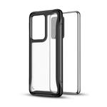 For Galaxy S20 Blade Series Transparent AcrylicProtective Case(Black)