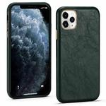 For iPhone 11 Pro Lamb Texture Leather All-inclusive Shockproof Phone Case(Green)