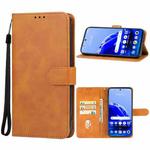 For Realme GT Neo 5 240W Leather Phone Case(Brown)