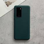 For Huawei P40 Pro Shockproof Frosted TPU Protective Case(Green)