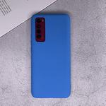 For Huawei nova 7 5G Shockproof Frosted TPU Protective Case(Light Blue)