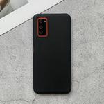 For Huawei Honor V30 Shockproof Frosted TPU Protective Case(Black)