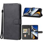 For Xiaomi Poco X5 Pro Leather Phone Case(Black)