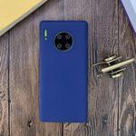For Huawei Mate 30 Pro Shockproof Frosted TPU Protective Case(Dark Blue)