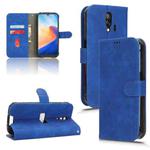 For Blackview BV7200 Skin Feel Magnetic Flip Leather Phone Case(Blue)