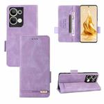 For OPPO Reno9 Pro+ 5G Magnetic Clasp Leather Phone Case(Purple)