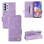 For Samsung Galaxy A23e 5G / A23 5G Magnetic Clasp Leather Phone Case(Purple)