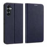 For Samsung Galaxy A34 5G DUX DUCIS Skin X2 Series Horizontal Flip Leather Phone Case(Blue)