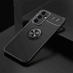 For Samsung Galaxy A54 5G Metal Ring Holder TPU Phone Case(Black)