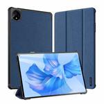 For Huawei MatePad Pro 11 2022 DUX DUCIS Domo Series Magnetic Flip Leather Tablet Case(Blue)