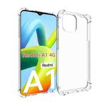For Xiaomi Redmi A1 4G Shockproof Non-slip Thickening TPU Phone Case(Transparent)