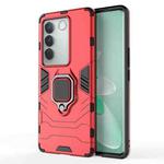For vivo S16 Magnetic Ring Holder PC + TPU Phone Case(Red)