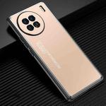 For vivo X90 Frosted Metal Phone Case(Gold)